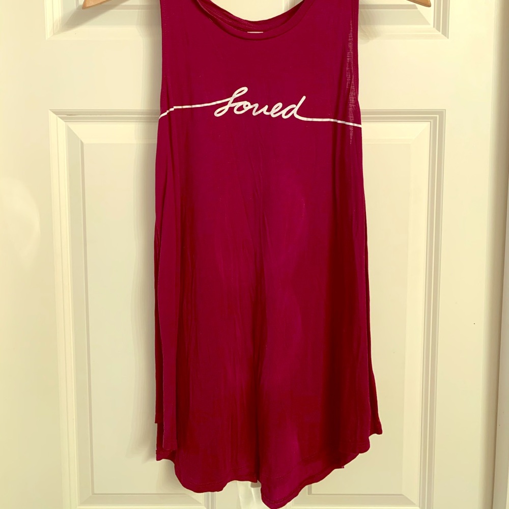 Old Navy “Loved” tank, long